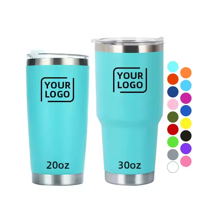 Taza de café con aislamiento aislada de vacío de doble pared de 30 oz 30 oz de 30 oz