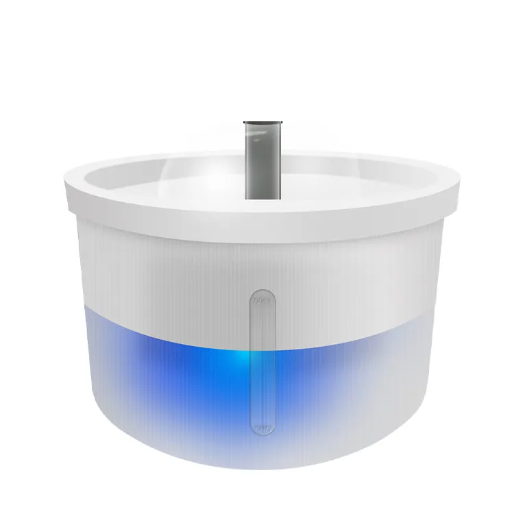Fuente de agua recargable de 33 grados de 360 ​​grados 3L