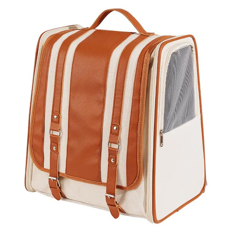Mochila para perros bolsita de viaje portátil portador de mascotas al aire libre
