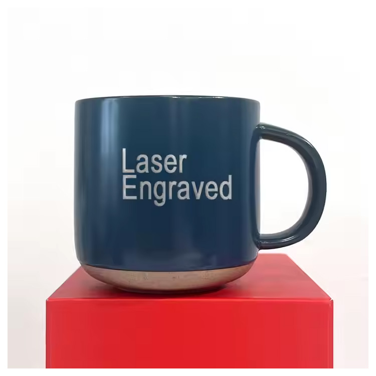 Taza de café grabada en cerámica personalizada personalizada
