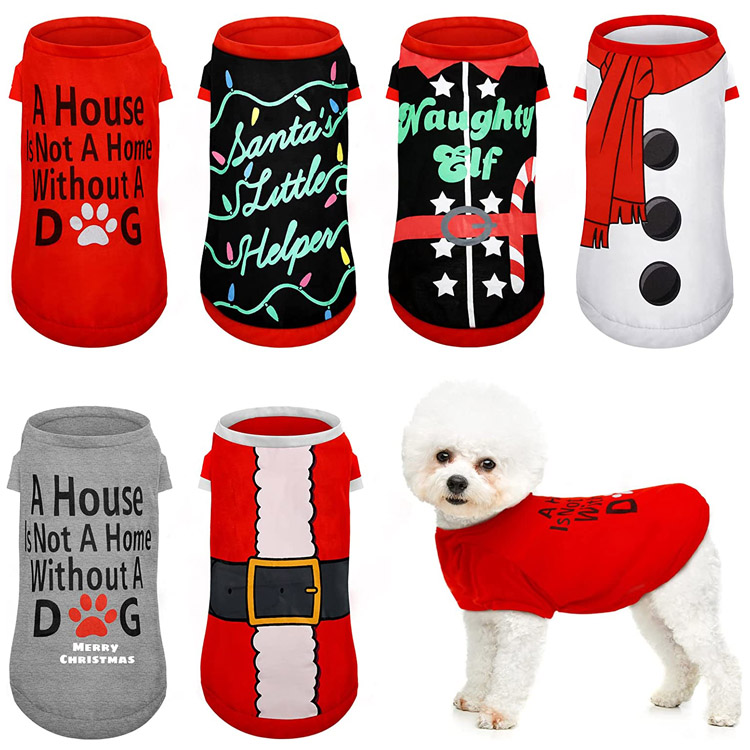 Traje De Cachorro Ropa De Navidad Ropa De Navidad Para Perros al por mayor