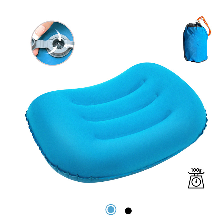 Almohada que acampa compresible inflable ergonómica de TPU