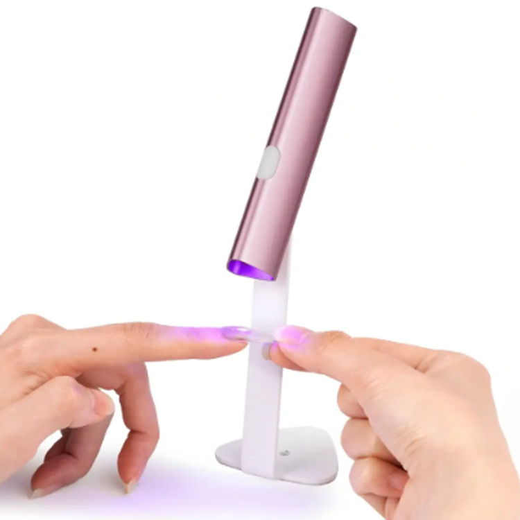 LED MANICURE PEN MINI UV UI UV Lámpara de hornear gel de pegamento para uñas