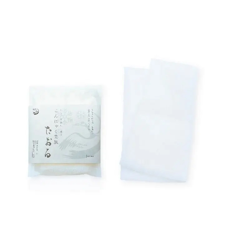 Hecho en Japón Cuerpo natural Lavado de la toalla Konjac Natural Konjac