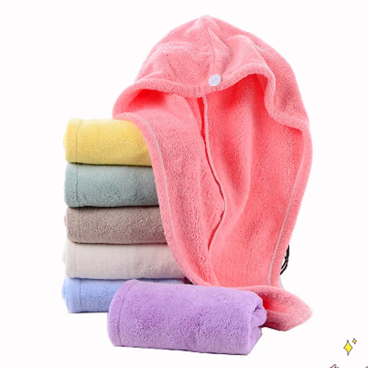 Microfibra para mujeres Sector de salón suave Turbante para toallas para el cabello