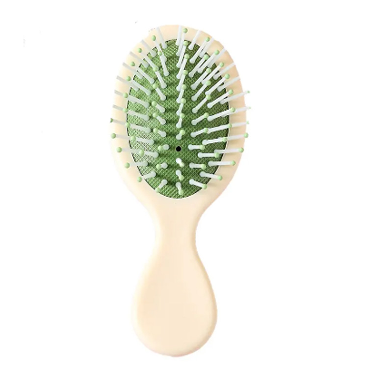 Mini viaje de cabello cepillo seco bolsillo seco cabello pequeño