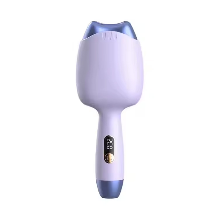 Iones negativos Varita de cerámica Temperatura ajustable Rizo de cabello