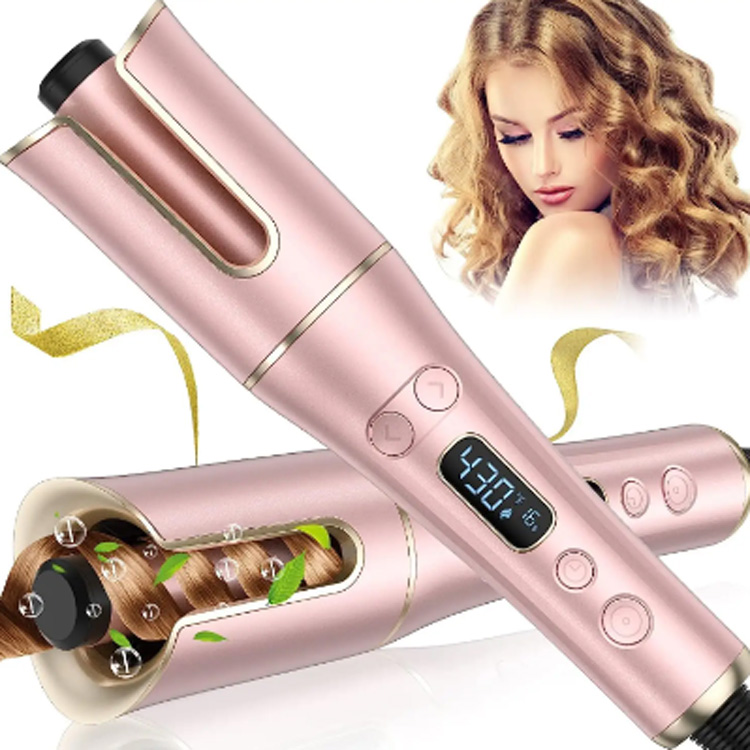 Nuevo diseño de rizador de cabello giratorio automático personalizado