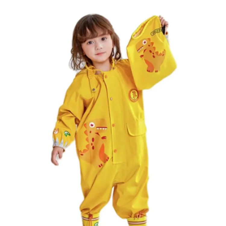 Abrigo de lluvia para niños de una pieza de una pieza impermeable al aire libre