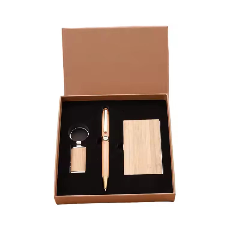 Pen Ejecutivo Empleado Promocional Negocio de madera Juego de madera