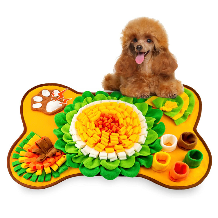 Pet Puzzle Toy Slow Feeder Entrenamiento Perro Snuffle Mat