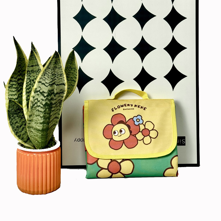 Manta de playa de picnic Estera de arena impermeable plegable al aire libre