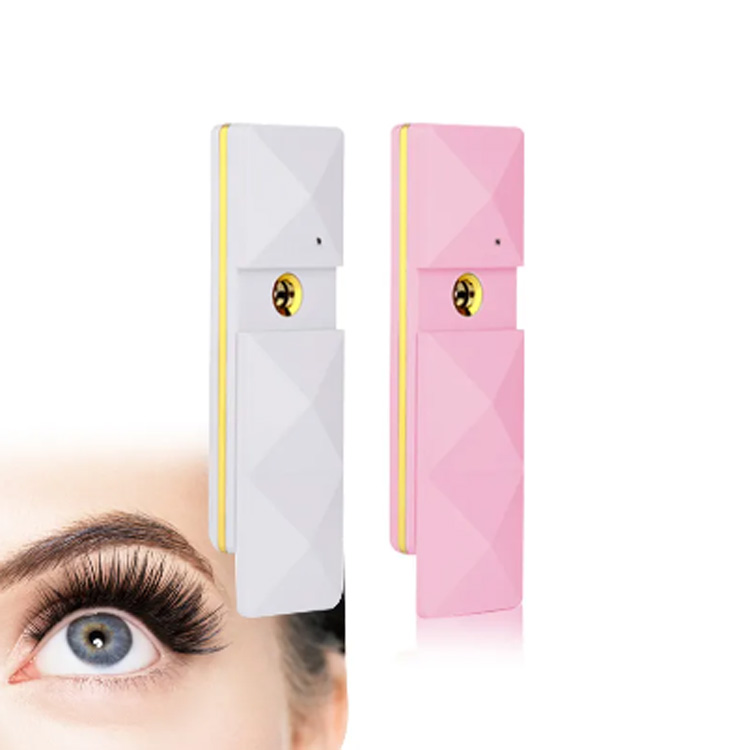Rociador de niebla facial de niebla hidratante rosa blanco y hidratante