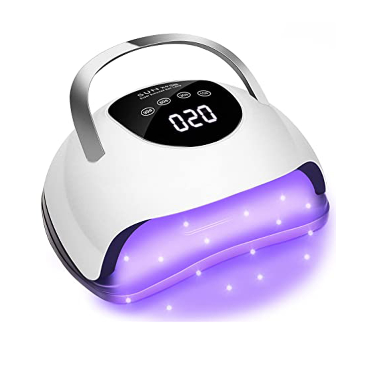 Secador de lámpara de esmalte de uñas con luz LED UV de gel profesional