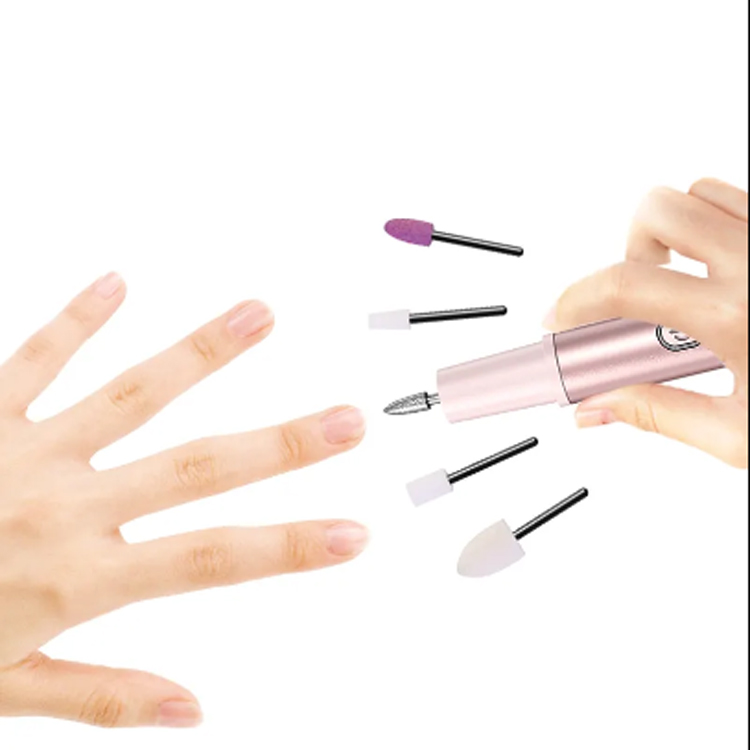 Recortador de uñas eléctrico de estilo caliente profesional con lima de uñas