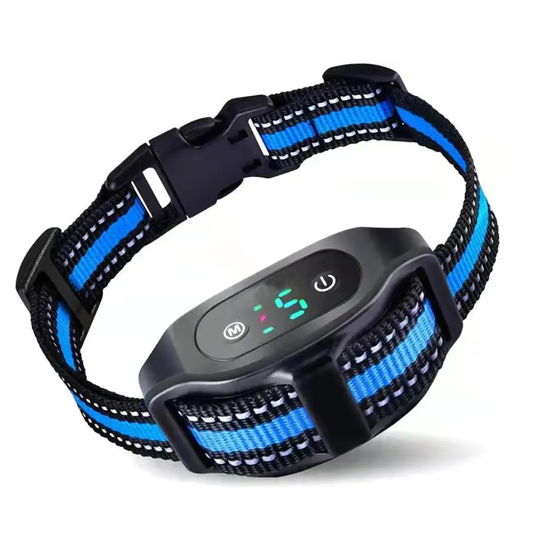 Collar antiladridos recargable para perros con vibración de pitido