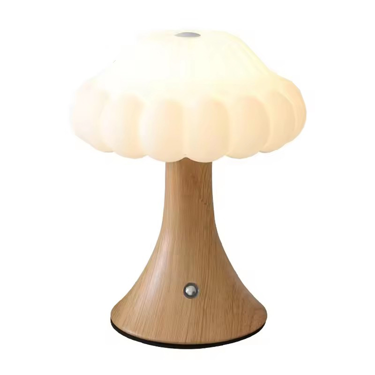 Relaxing Mushroom Kids Nueva lámpara de mesa LED moderna en la nube