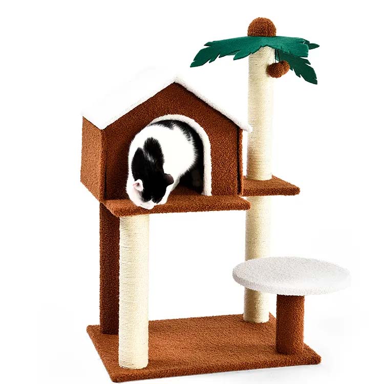 Postes de rascado cubiertos de sisal Pet House