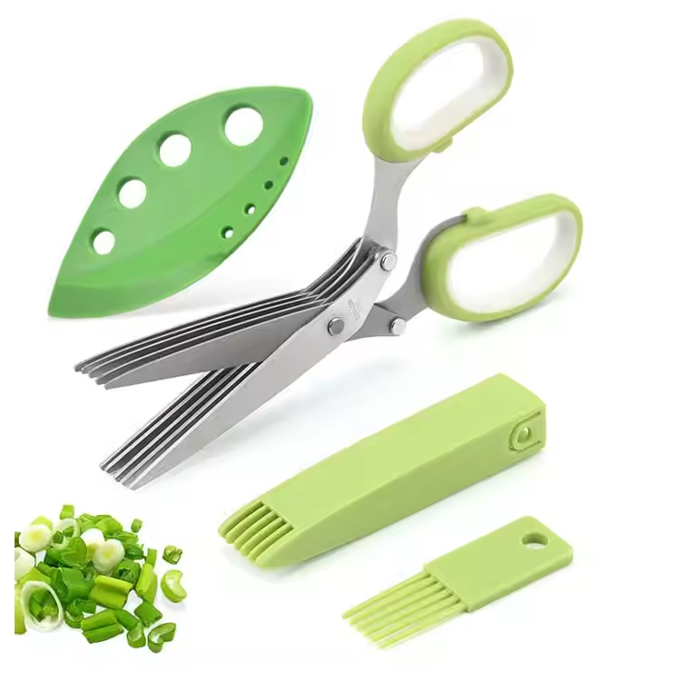 Picsors de vegetales de la cocina de primer vendedor Corte de tijeras de corte