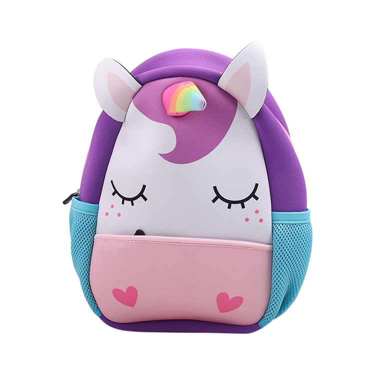 Mochila De Neopreno Unicornio Para Niños