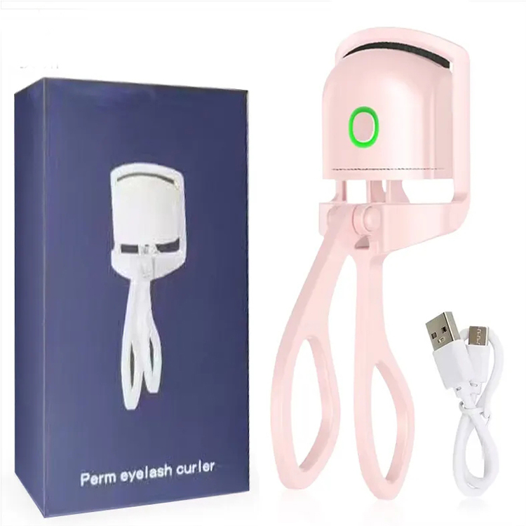 Rizador de pestañas eléctrico recargable por USB