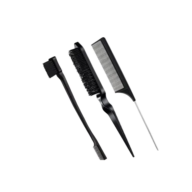 3 pcs pincel de 3 pcet juego de rata de doble cara de peine