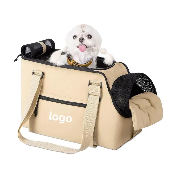Bolsa de transporte de mascotas pequeña y transpirable aprobada por la aerolínea al por mayor