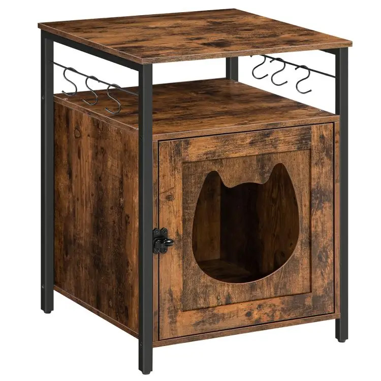 Muebles para mascotas para mascotas de gato de madera de gato de gato oculto al por mayor
