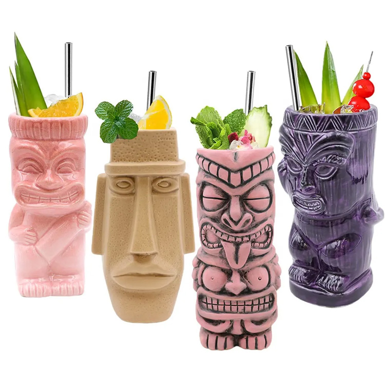 Copas de gafas de Hawaii hechas a mano de alta calidad al por mayor de alta calidad