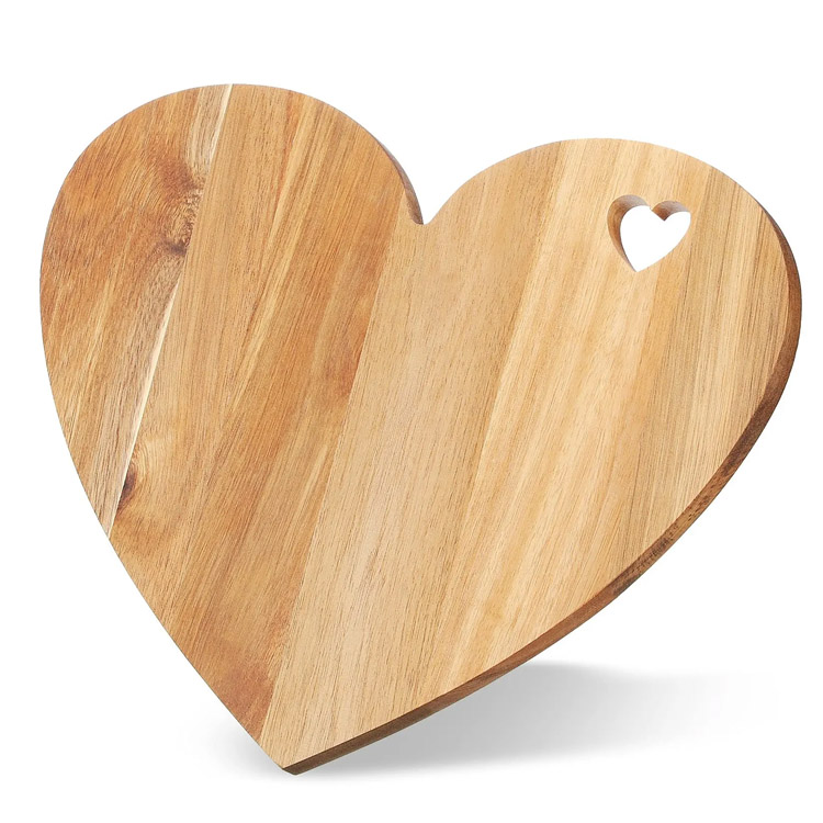 Madera de corte de queso en forma de madera de madera de corte de madera de madera